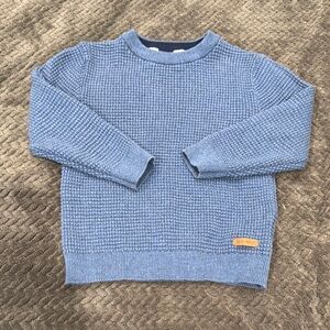 H&M Toddler Boy’s Blue Textured Sweater